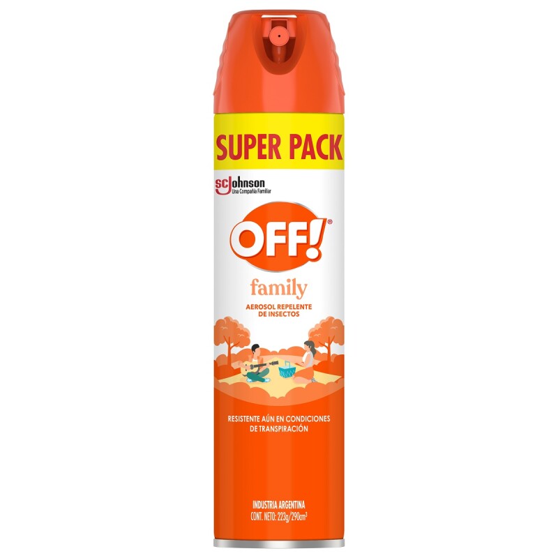 Off family aerosol Super pack x 223g